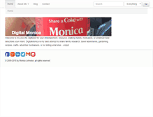 Tablet Screenshot of digitalmonica.com